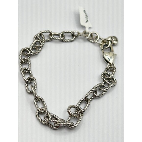 Brighton Snap charm bracelet or wear alone NWcut tag 7-8 1/4"  #36 - Picture 1 of 6